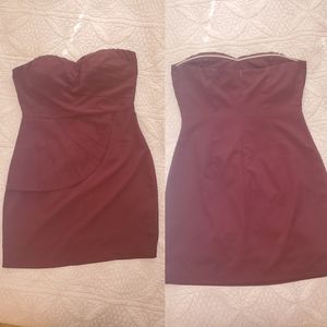 Strapless Sweetheart Neckline Party Dress